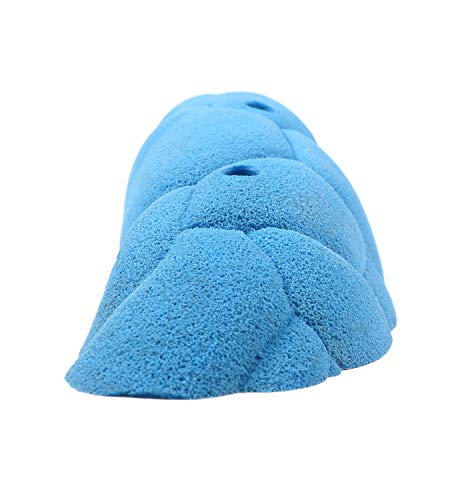 Atomik Rock Climbing Holds Screw-On Font Rail Style 1 in Blue