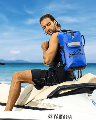 Dry Bag Backpack - color: Blue, size: 20L