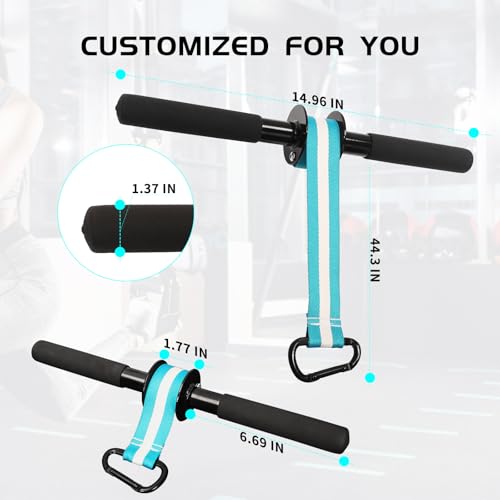 Wrist Forearm Roller Strengthener Exerciser: Forearm Blaster Forearm Roller Grip Strength Training with Anti-Slip Handles