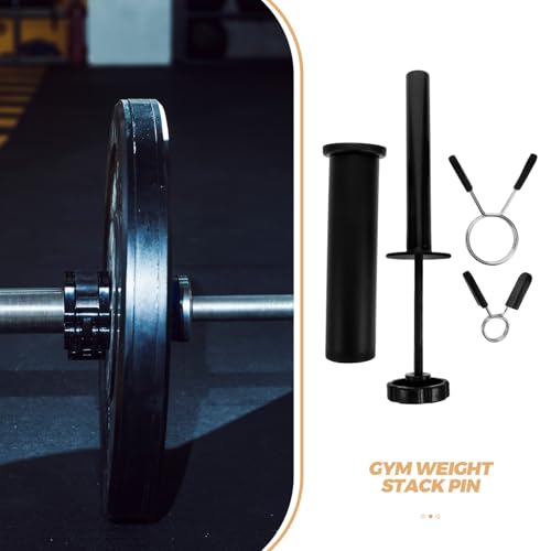 Barbell Weightlifting Loading Pin Steel Weight Pin for Gym Equipment Weight Plate Rack and Organizer Fitness Accessory for Strength Training