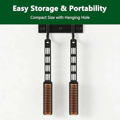 2Pcs Bowling Shoe Brush Accessories Kit Essential Bowling Supplies and Equipment for Men and Women Helps Improve Shoe Slide Protects Soles Remove
