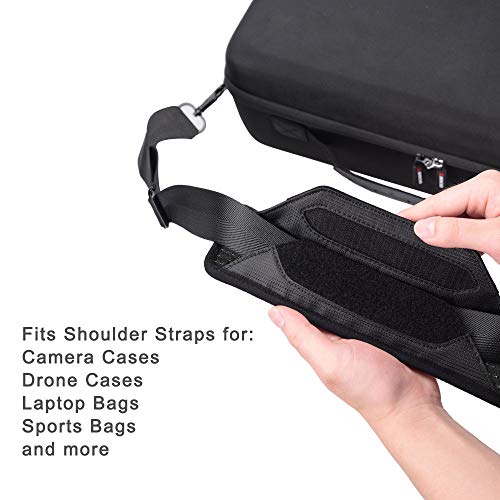 RLSOCO Shoulder Strap Pad with Air Cushion Shoulder Relief,Case Bag Strap Pad for Laptop Bags,Camera Cases,Cello,Guitar,Sport Bags,Backpacks,Grocery,Messenger,armor aka plate carrier (Only 1 Piece