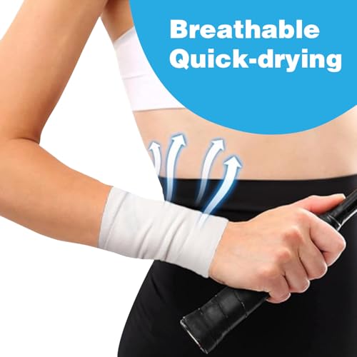 Athletic Tape - White Sport Tape - Easy Tear, Strong, No Sticky Reduce Wrist Ankle Tape for Athlete & Medical Trainers - size: 1.5in x 33 ft