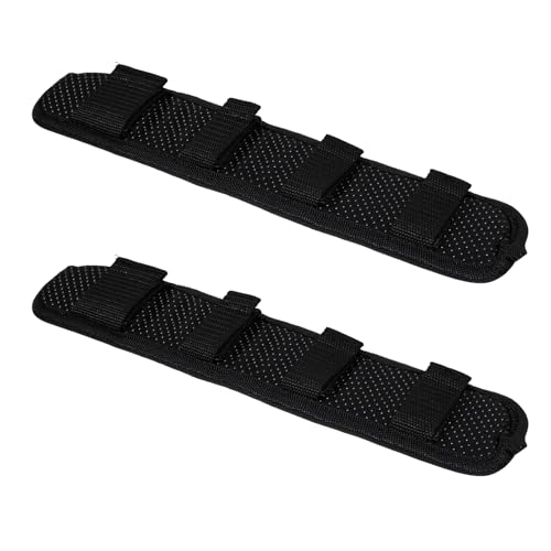 2 Pack Universal Thick Shoulder Pads, Comfortable Anti Slip Straps Pad for Crossbody Bag, Non-Slip and Stability of Weight-Reducing Pads for Backpack, Messenger Bags, Travel Bags etc