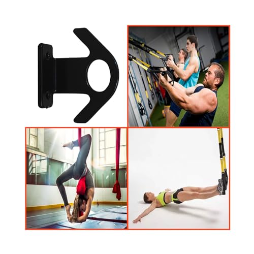 Resistance Band Wall Anchor(3PCS),Resistance Bands Wall Mount for Home Workouts & Yoga Gym,Resistance Band Hooks for Resistance Bands, Stretch Straps & Suspension Trainers (AFG)