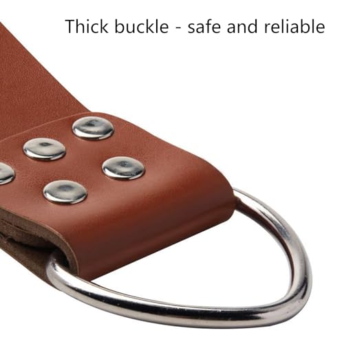 Dumbbell Loading Strap with Iron Chain Waist Belt Dip Attachments PU Leather Weight Lifting Weight Plate Strap Sports Dip - color: Black