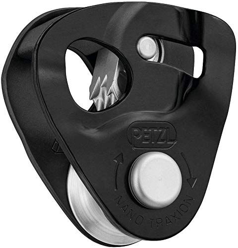 PETZL, Nano Traxion, Pulley Blocker Lightweight High-Performance - color: Black