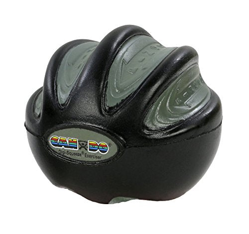 CanDo Digi-Squeeze, X-Heavy, Black - color: Black: X-firm, size: Small