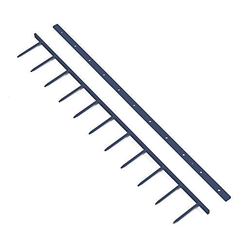11-Inch Long x 1-Inch Wide Velobind Binding Spines - VBH1101-11 Pins Per Spine - Compatible with Velobind Binding Machines - 100 per Box - color: Navy