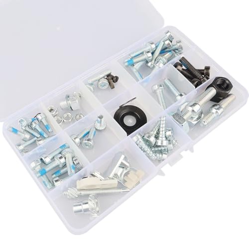 Bolts Bar Nuts Stud Screw Hardware Kit for MS660 MS661 Chainsaw Accessories