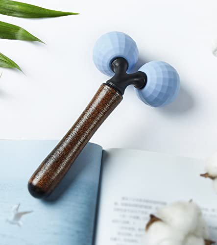 Relax Massage Roller,Handheld Total Body Massager Tools for Back, Neck, Foot, Calf, Leg, Arm & Deep Tissue Massager Relief for Sore Muscles - color: Blue
