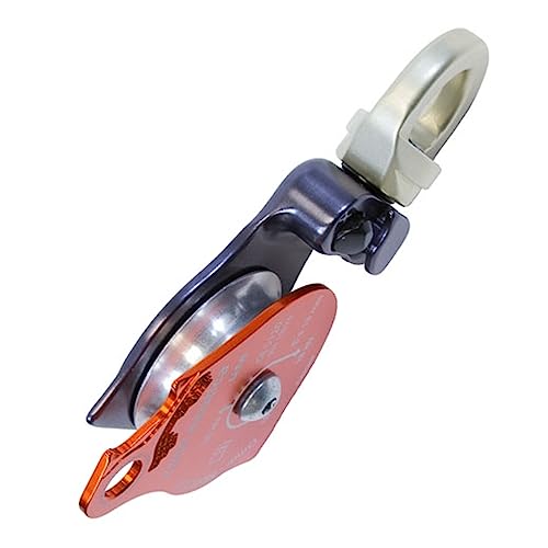 Rock Exotica Omni-Block Swivel Pulley – High-Strength Swivel Pulley with Sideplate Access for Rigging – Made in The USA - style: 2.0"