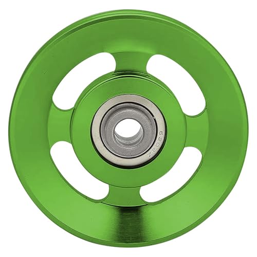 Aluminium Alloy Gym Pulley 90 mm,2‑Pack / 4‑Pack / 6‑Pack - color: Green