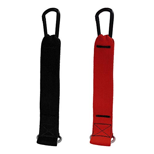 J Bryant Fitness Strap Loading Pin DIY Heavy Duty Strap for Olympic Weight Plates Pulley Cable Machine Attachment Home Gym Workout Equipment Use for LAT Pulldowns - color: Red