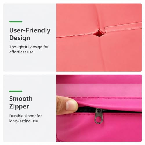 Folding Safety Mat for Home Spinning Round Pole Dance Mat, Round Foldable Aerial Yoga Mat for Pole Dancing, Gymnastics, Aerial Hoop, Simple Maintenance - size: 180*5cm/70.9*2in