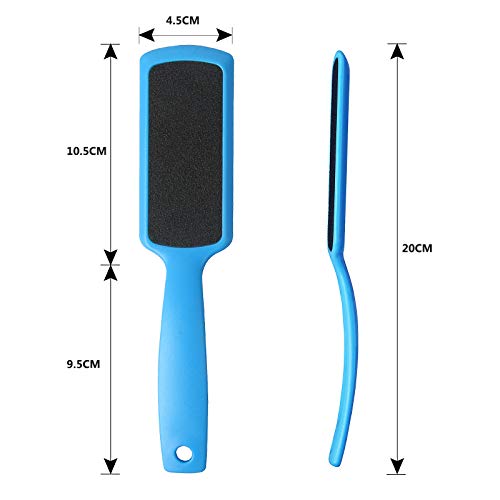 Fu Store Pedicure Foot Files Callus Remover with Double Sided Feet Rasp | Foot File for Dead Skin Professional Scrubber for Feet (6 Pack) - size: 1 Count (Pack of 6)