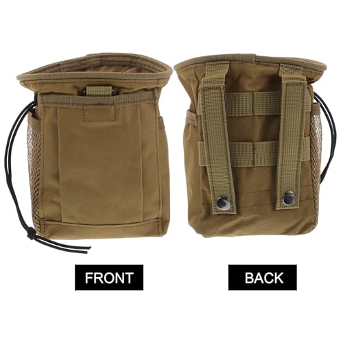 Homoyoyo Adjustable Portable Outdoor Waist Pack Bag Made of Sturdy Oxford Cloth with Drawstring Closure for Hiking and Climbing Hip Pack Utility Pouch