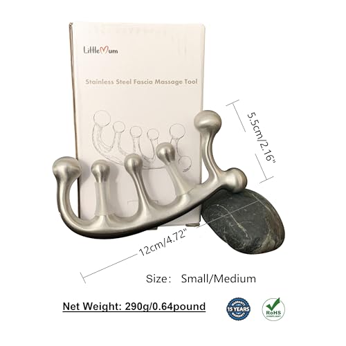 LittleMum Tennis Elbow Relief Tool, Leg Cramp Massage Tool, Myofascial Release Trigger Points (Small-Medium) - size: Small/Medium