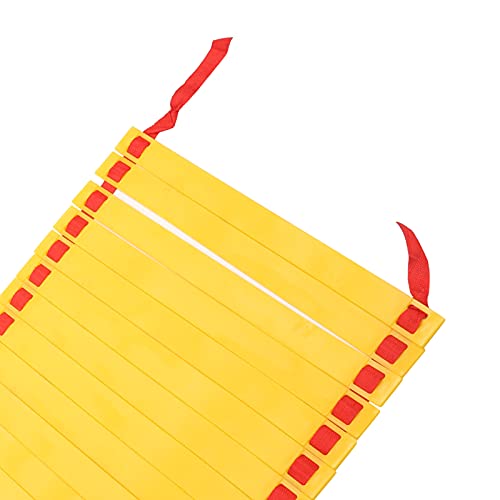 14 Rung Alacrity Speed Training Ladder for, Soccer, and Football with Storage, Made of Durably PP Plastic and Density Braid Belt, to Carry and Store,