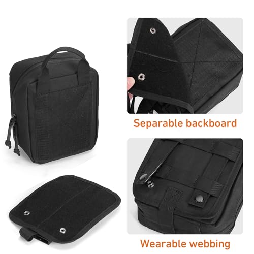 GRACEDON Tactical MOLLE Medical Admin Pouch
