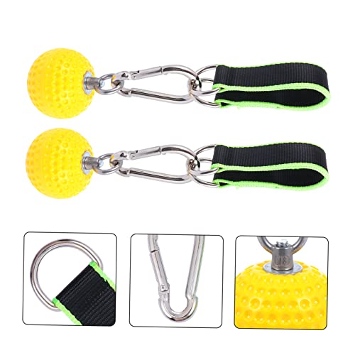 Wrist Exercise Grip Ball for Climbing Training Finger Strength Exerciser Hanging Rings Sturdy PVC Material for Hand Grip Training and Pull-up Enhancement