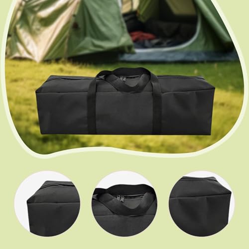 Tent Poles Bag Camping Equipment Organizer Support Pole Storage Foldable Oxford Cloth Waterproof Tote Suitable for Camping Trekking Hiking Climbing Tr - size: 70x10x10cm