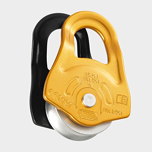 Petzl, Partner Pulley, Compact Pulley with Swinging Side Plates