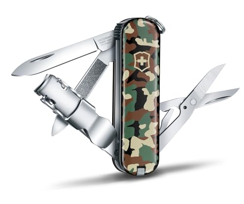 Victorinox 0.6463.T2 Folding Pocket Knife Nail Clip 580 - color: Camouflage