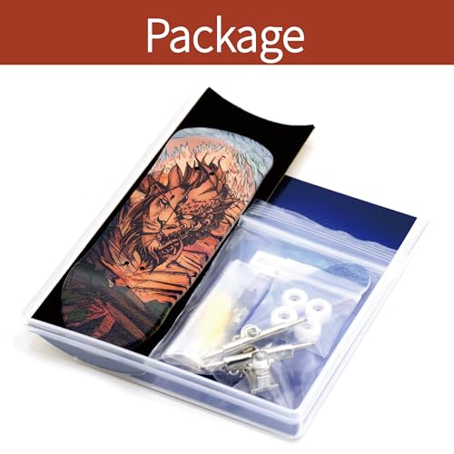 32mm Pro Fingerboard 12 Constellation Series Wooden Finger Board (Leo) - color: Leo