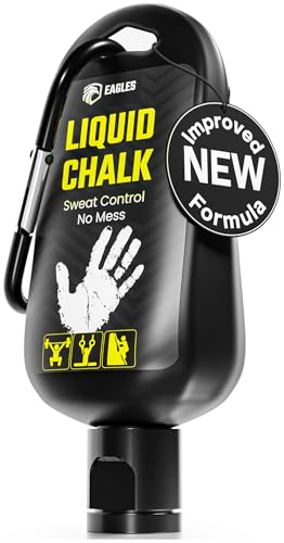 EAGLES Dry Hand Grip Enhancer, 1, 2 or 3 Pack Non-Sticky Anti-Slip Solution for Pole Dancing, Sweaty Hands Dry Grip for Football Tennis Golf Gymnastics Gaming Weightlifting Pole Fitness - size: 1 Pack Liquid Chalk
