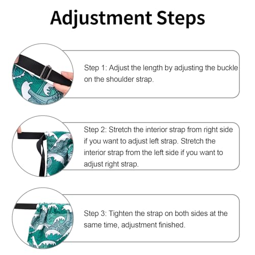 Peicees Waterproof Drawstring Sport Bag Lightweight Sackpack Backpack for Men and Women | Waterproof - color: X_blue Leaves