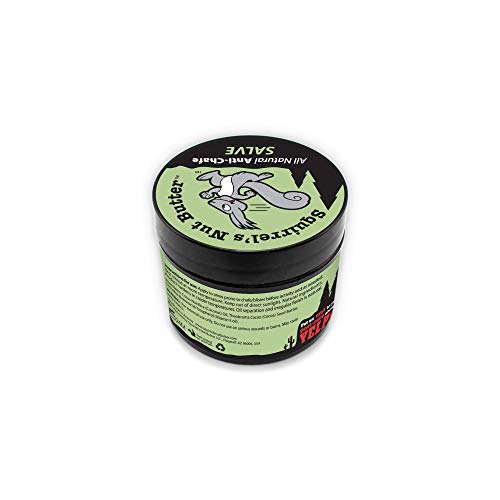 Squirrel's Nut Butter Anti Chafe Tub | All Natural Chafe Prevention & Skin Care for Athletes, Runners & Adventurers | Thighs, Arms, Pack Straps & More | 2.0 oz - size: 2 Ounce (Pack of 1)