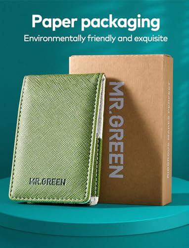 MR.GREEN 4Pcs Nail Clipper Set, German Stainless Steel Nail Clippers with Nail File and Tweezers, Professional Nail Cutter Portable Nail Care Kit with Leather Case for Men & Women