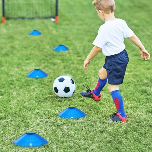 GHB Agility Ladder 1PCS Agility Cones 50PCS Hex Agility Rings 1 Pack