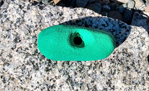 Pinch Alot Polyurethane Bolt-On Rock Climbing Wall Hand Hold - color: Green