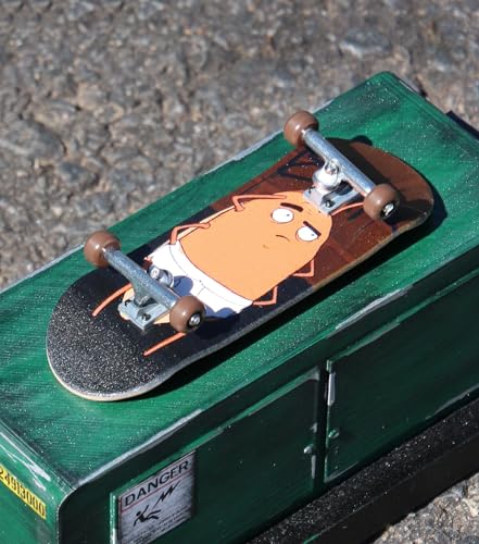 Teak Tuning Real Wear Graphic 32mm Fingerboard Complete - Tighty Edition