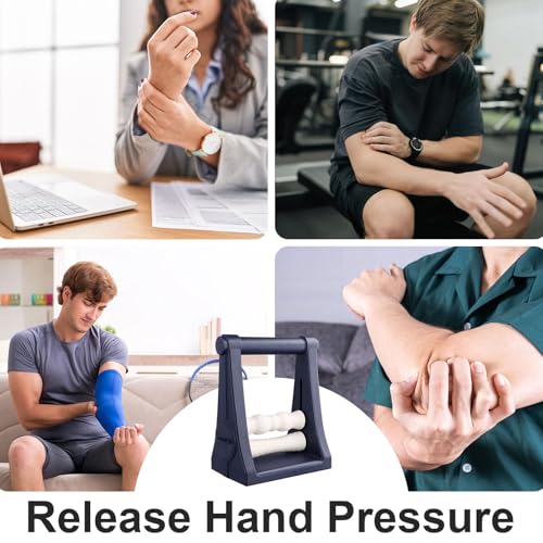 PebblePulse Forearm Massager, Adjustable Pressure Self-Massage Roller | Ergonomic Forearm Massager, Adjustable Pressure Promotes Muscle Recovery, Suitable for Physical Therapy & Hand Care