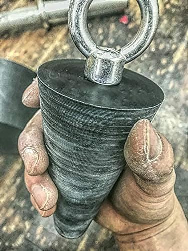 Big Horn Grips, Hanging Grip Training Horns, Premium Material Cone Shape, Suitable for Forearm Arm Strength Armwrestling Handle Gym and Home Workout