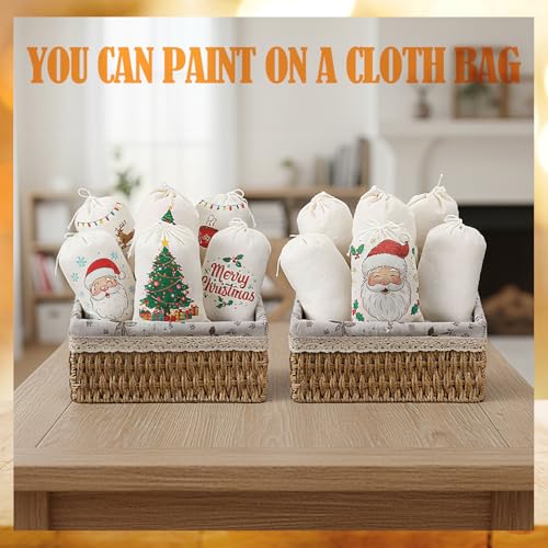 Tatuo 800 Pcs Cotton Muslin Bags with Drawstring Reusable Cloth Sachet Pouch Empty Gift Canvas Bags Bulk for Jewelry Home Party Favors (4 x 6 Inch) - size: 1 count (Pack of 800)