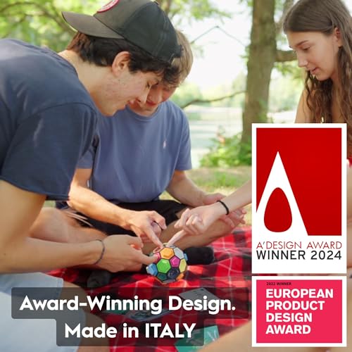 BOULDERBALL Team Climb – Cooperative Team & Skill Game (14+) - Teamwork, Focus & Strategic Thinking - for Teenagers and Adults - Made in Italy