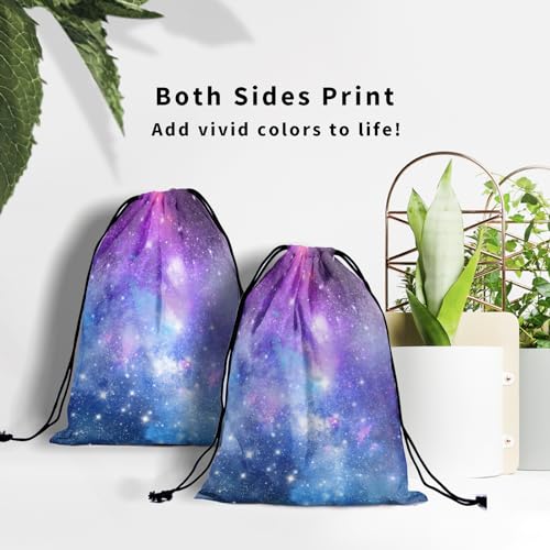 Gymnastics Grip Bag for Gymnasts Gymnastic Drawstring Bag Gym Athlete Bag - color: Purple Galaxy, size: 9.25" x 12" (Pack of 1)