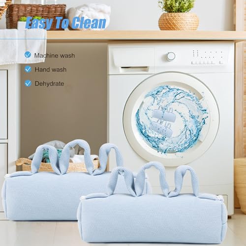Palm Protector for Hand Contracture with Finger Separators | Hand Contracture Cushion for Stroke,Parkinson,Dementia, Arthritis, Moisture-wicking Polyester, Polystyrene Filling - style: 2 pcs