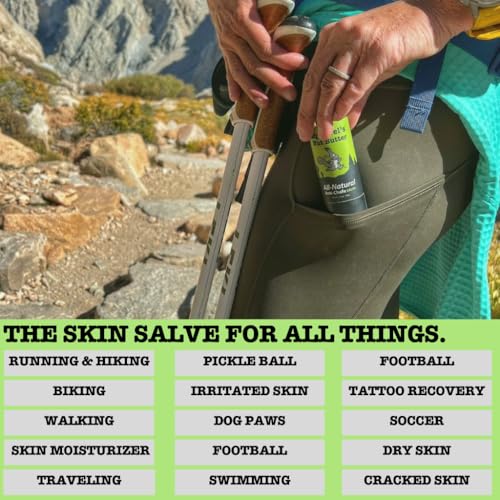 Squirrel's Nut Butter Anti Chafe Composable Tube, Natural & Vegan, 2 oz | Long-lasting anti-chafe protection in eco-friendly compostable tube. Natural, vegan friendly formula for every adventure. - size: 2.0 Ounce