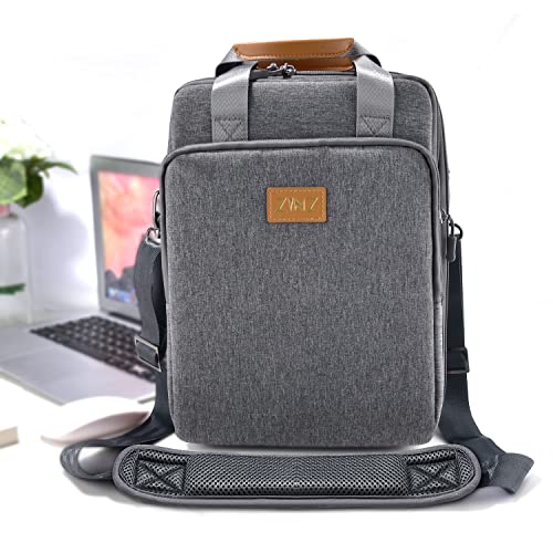 ZINZ Shoulder Strap 58" Ultra-Thick Fixed Padded and Adjustable Buckles Crossbody Strap for Briefcase Laptop Bag Luggage - color: Dark Gray