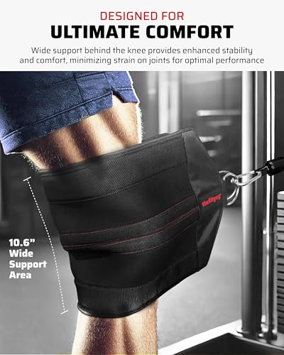 THEFITGUY Precision Cable Duo - Ergonomic Single Tricep Rope & Squat Knee Attachment for Targeted Lower & Upper Body Training
