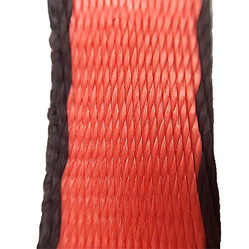 KIKIGOAL 2pcs Safety Daisy Chains Strong Climbing Strap Adjustable Nylon Strap Rope Yoga Pilates Stretching Straps - color: Red, size: 105cm x 1.5cm