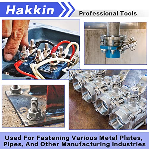 144PCS 1/4-20 Hex Bolts and Nuts Kit, Stainless Steel 1/4" Nuts and Bolts Assortment Kit, Flat & Lock Washers Set Screw Assortment Kit, Machine Screws Set - size: 144PCS 1/4-20 Hex Bolts Silver