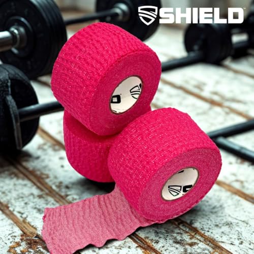 SHIELD | Weightlifting Tape 3-Pack (Black) - color: Black