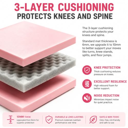 Pole Dance Mat, Folding Pole Crash Mat for Home, PU Leather Skid Proof Covering, Portable Safety Round Dancing Cushion for Home Studio Fitness - size: 120x10cm/47.2x3.9in