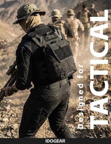 IDOGEAR Tactical Zip-on Panel Pouch Military Backpack Vest Accessory Bag for CPC AVS JPC2.0 - color: C:black